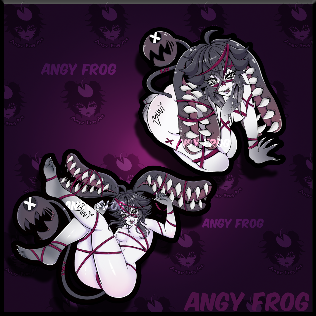 Bunny Bite Me Sticker