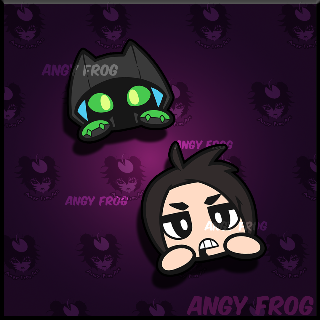 Axi and Vann stickers