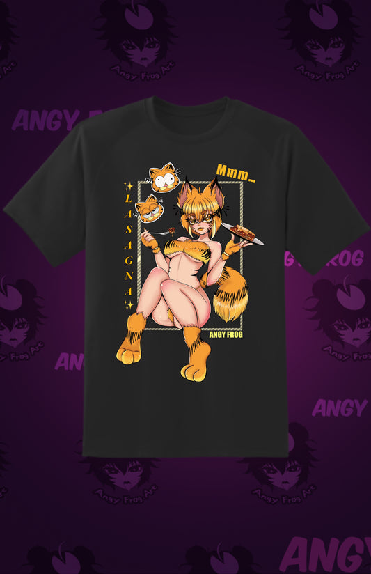 Garfield lasagna shirt