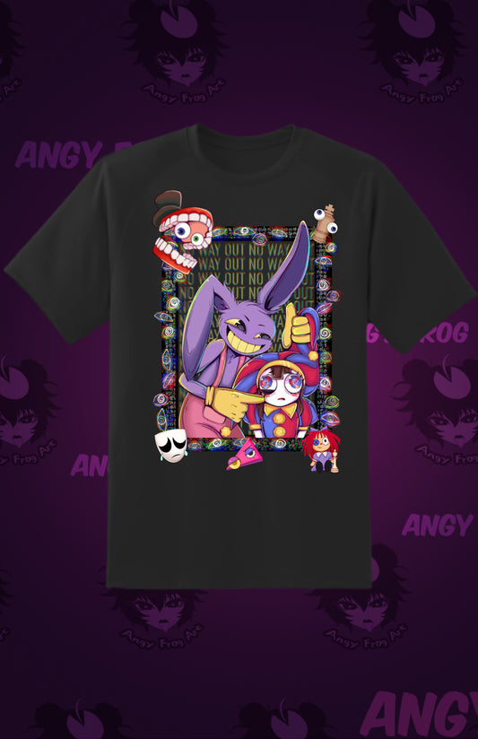 Digital Circus Pomni and Jax shirt