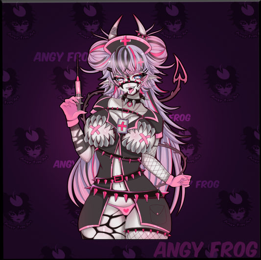 Demon Nurse Sticker