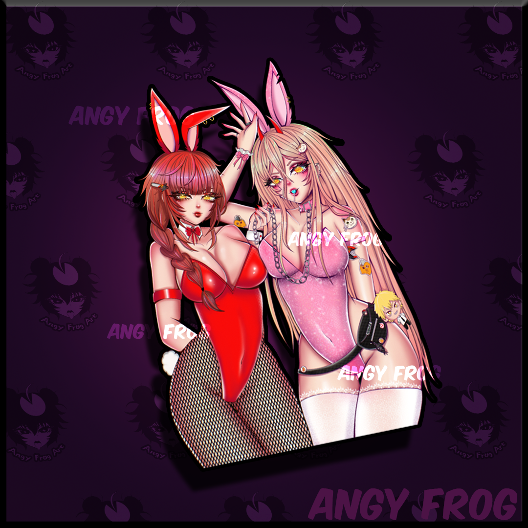 Bunny Chainsaw Girls