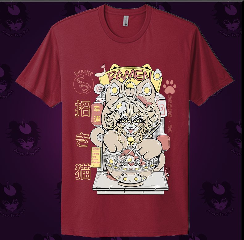 Ramen Cat Shirt