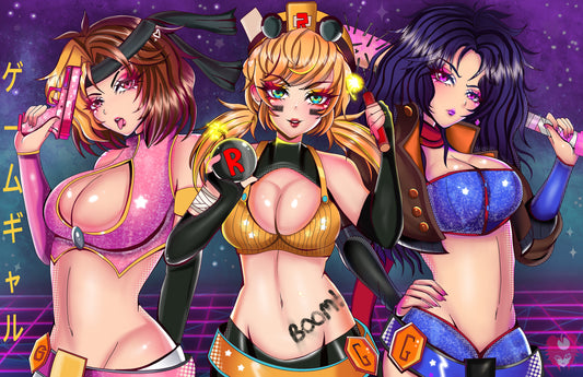 Game Gyaru Print